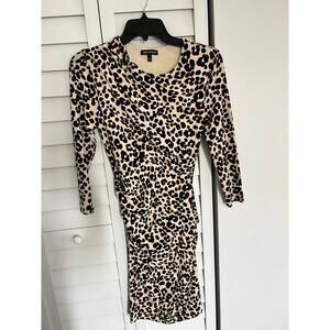 Juicy Couture Animal Print Bodycon Dress
